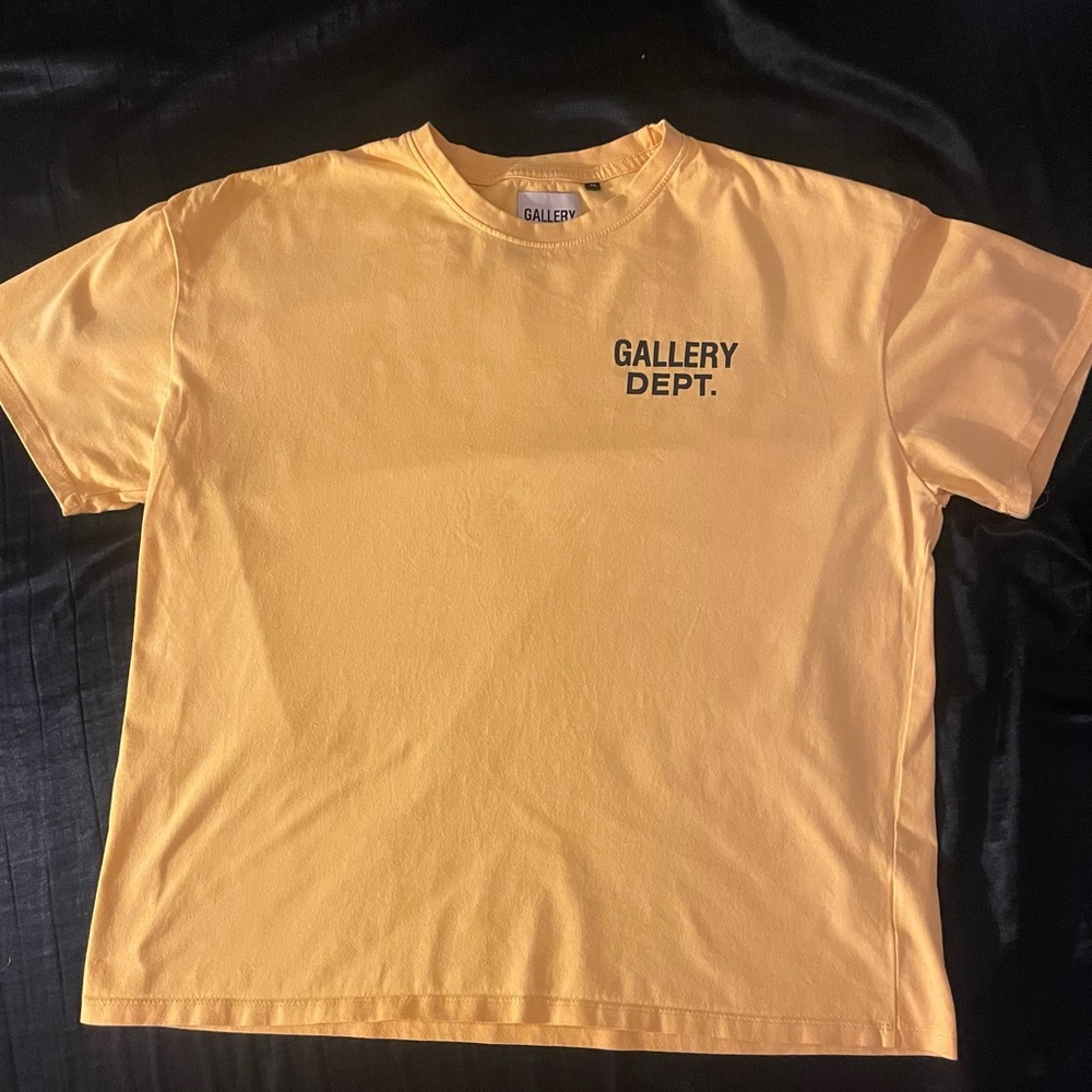 Yellow Gallery Dept shirt